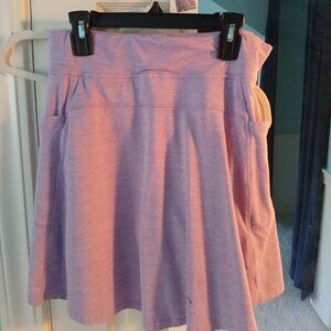 Lavender athletic midi skort